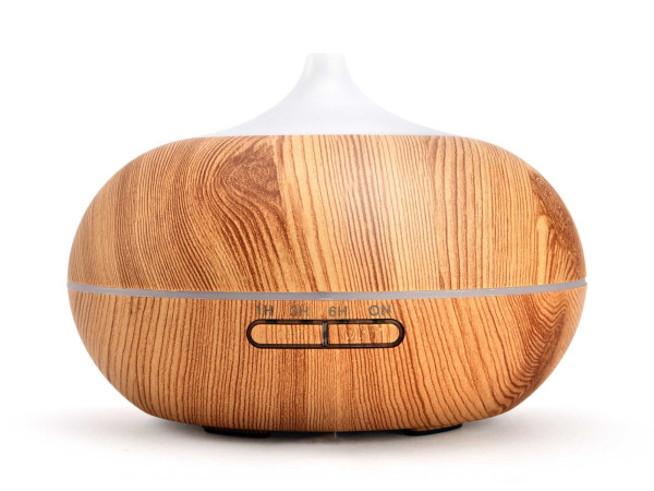 NATURE7 aroma difuzér Sumó, osvěžovač a zvlhčovač vzduchu, imitace světlého dřev, 300ml